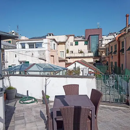 Appartement Doge Grimaldi - Davanti All'acquario - Grande Terrazza Privata - Palazzo Nobiliare Storico